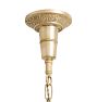 Vintage Classical Revival 5-Arm Chandelier