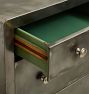 Vintage Industrial 3-Drawer Steel Simmins Dresser