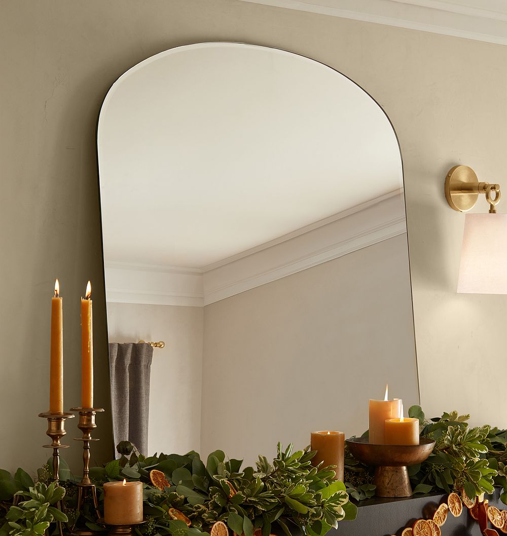Frameless Arched Mirror by Rejuvenation