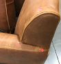 OPEN BOX: Doyle Leather Club Chair