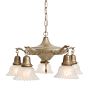 Vintage Classical Revival 5-Light Chandelier