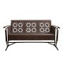 Vintage Outdoor 3-Seat Patio Glider Bench