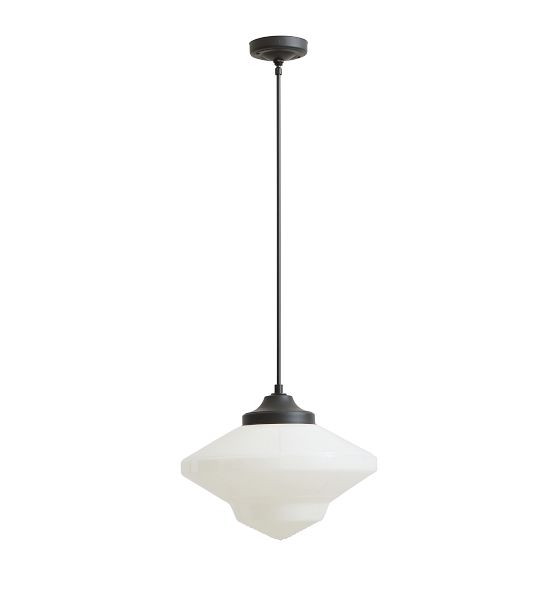 Vintage Mid-Century Modern Pendant with Original 16