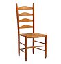 Vintage Traditional Wood Chair with Stringed Seat