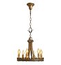 Vintage Classical Revival 6-Light Chandelier