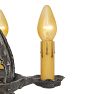 Vintage 5 Light Gothic Style Romance Revival Chandelier