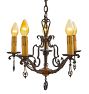Vintage Romance Revival Candle Chandelier