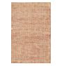 Vintage Turkish Hand-Knotted Wool Rug Lattice Coral 6-1/2 x 10ft