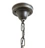 Vintage Classical Revival 2 Light Pan Chandelier with Ribbon Fineal
