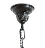 Vintage Classical Revival Chandelier with Leaf Motif