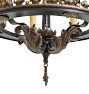 Vintage Romance Revival Cast Floral Chandelier