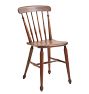Vintage Traditional Wood Dining Chairs with Turned Details Set of 6