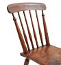 Vintage Traditional Wood Dining Chairs with Turned Details Set of 6