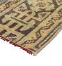Vintage Turkish Hand-Knotted Wool Runner Allover Multi 10 x 2-1/2ft