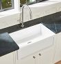 Sandoval Kitchen Sink Single Fireclay - 30" - White
