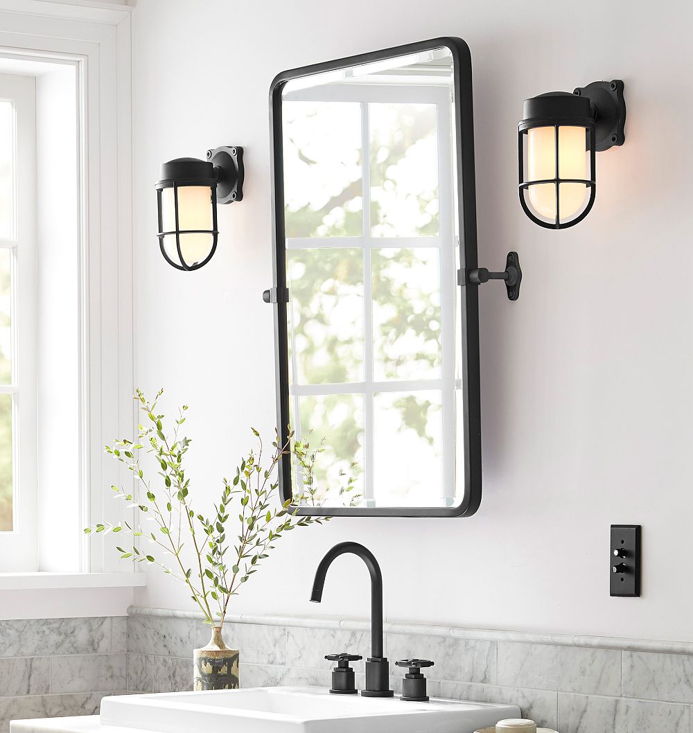Tolson Rounded Rectangle Pivot Mirror by Rejuvenation