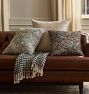 Woven Silk Lattice Pillow Cover