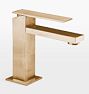 Morro Bay Single Hole Bathroom Faucet, Satin Bronze PVD PVD