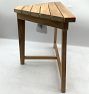 Open Box: Odin Teak Corner Shower Bench - Natural