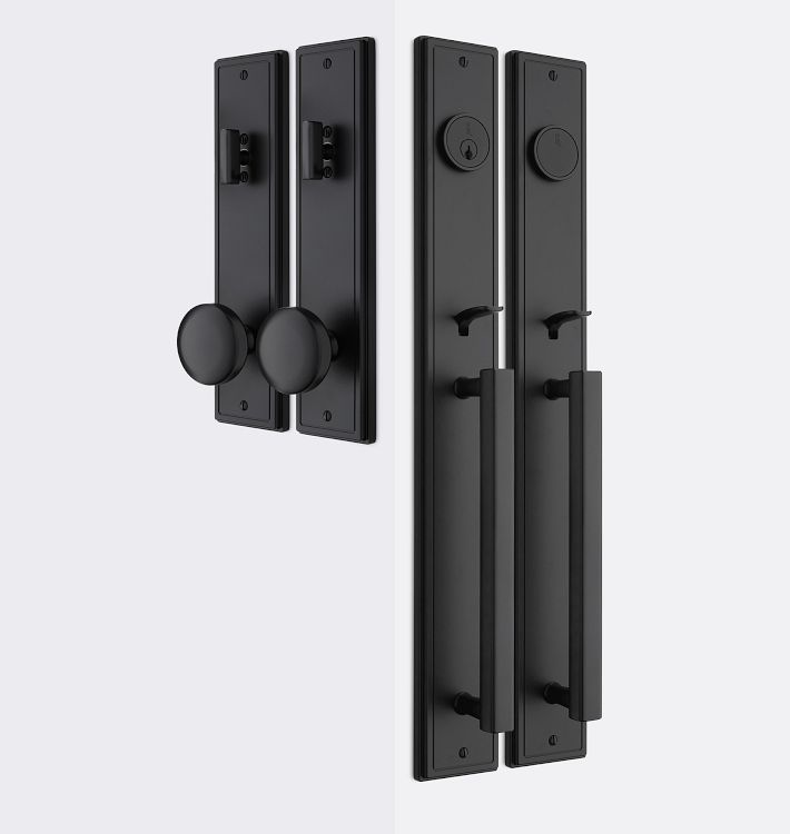 Chadwick D-Handle Exterior French Door Set | Rejuvenation