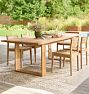Polson Teak Outdoor Dining Table (94")
