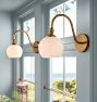 Theo Sconce, Glass Shades