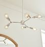 Salem 23" Bare-Bulb Chandelier