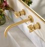 West Slope Cross Handle Wall Mount Faucet