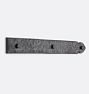 Garage Cast Bronze Spear Non-Active Band Hinge, 15" - Bronze