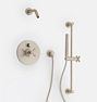 Trask Shower Set Pressure Balance Shower/Hand Trim Cross Handle BN