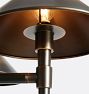 Rhone Chandelier, 48" Width in Metal Shades