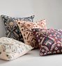 Selina Embroidered Linen Pillow Cover