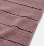 Waffle Stripe Organic Terry Cotton Towel