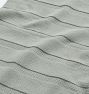 Waffle Stripe Organic Terry Cotton Towel