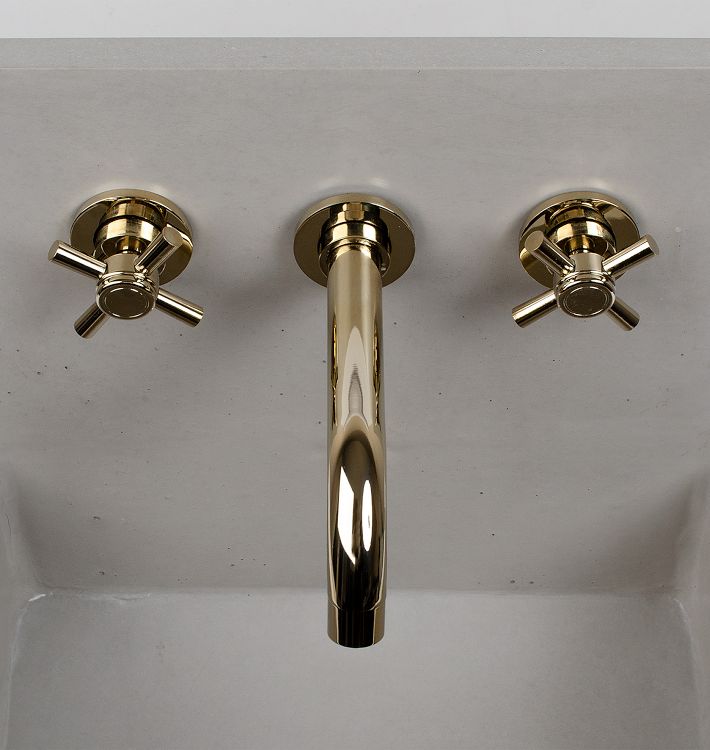 Edy Widespread Wall Mount Faucet | Rejuvenation