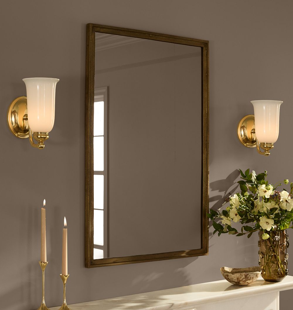 Jenson Metal Frame Mirror by Rejuvenation