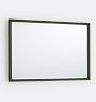 Traditional Beveled Metal Frame Mirror