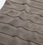 Waffle Stripe Organic Terry Cotton Towel