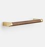 West Slope Drawer Pull, 6" - Aged Brass