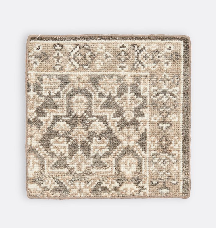 Coyuchi + Rejuvenation: Meares Hand-Knotted Rug Swatch | Rejuvenation