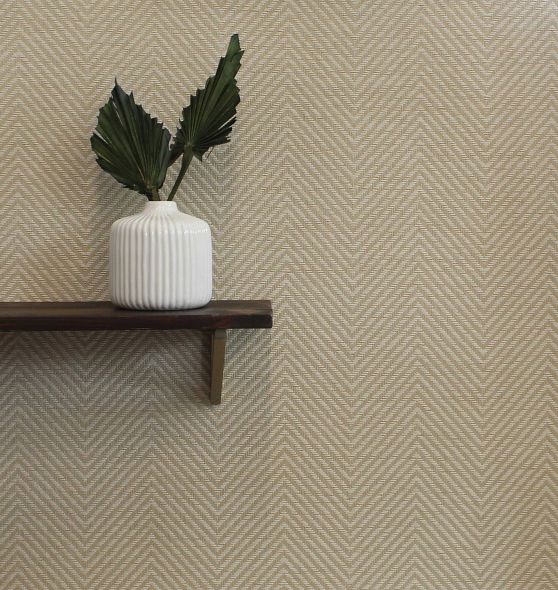 Herringbone Paperweave Wallpaper