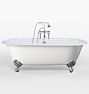 5-1/2' Double-Ended Clawfoot Tub