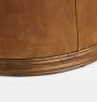 Ameer Leather Ottoman