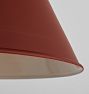 Butte 18" Cone Pendant, Oil-Rubbed Bronze Fitter