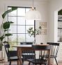 Butte 18" Dome Pendant, Aged Brass Fitter