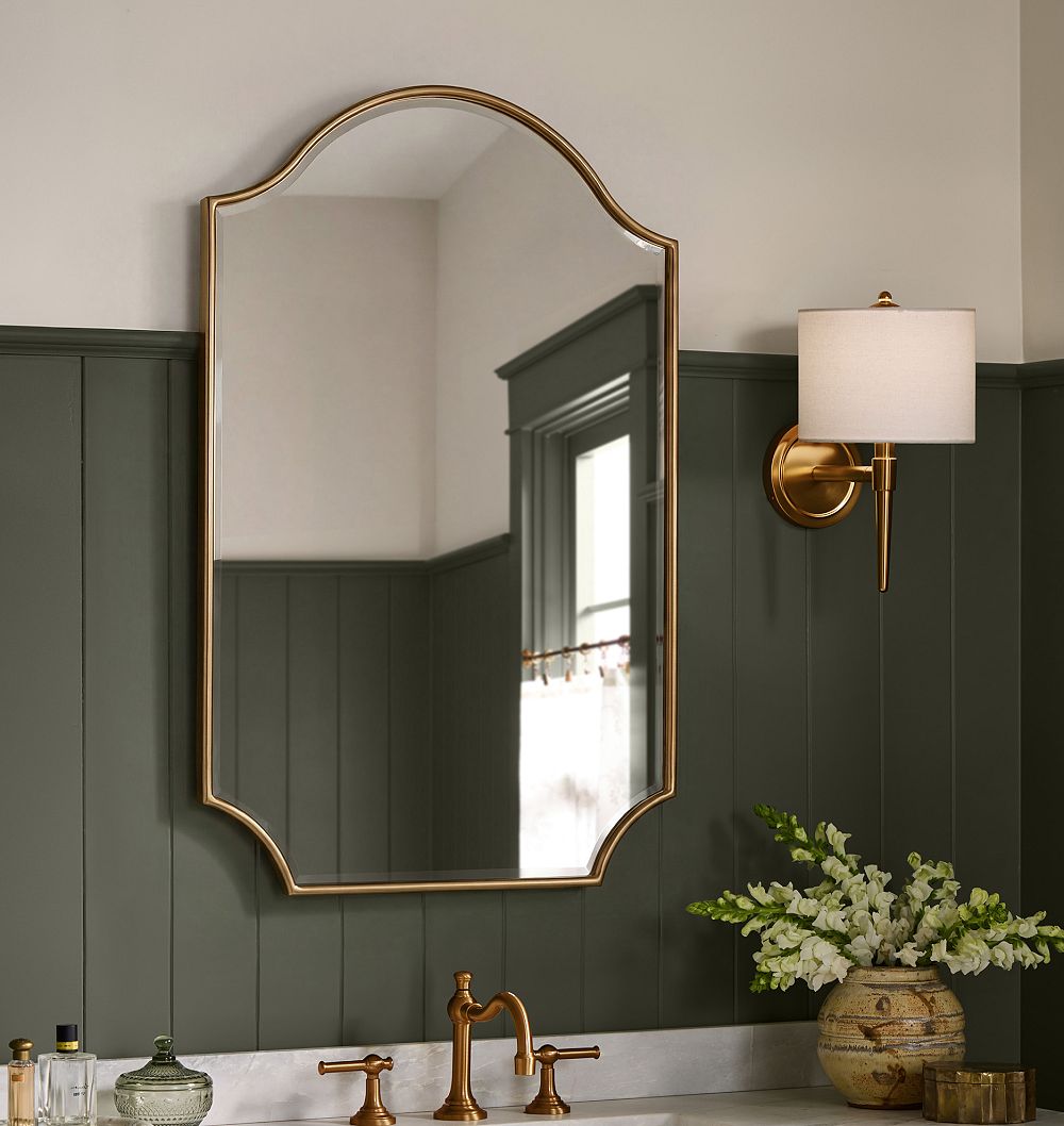 Delilah Metal Frame Mirror by Rejuvenation
