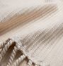 Organic Cotton Ribbed Throw