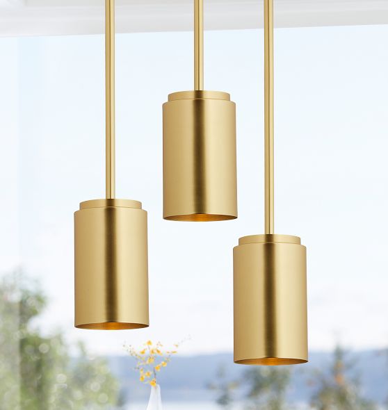 Paige 3-1/4" Cylinder Pendant by Rejuvenation