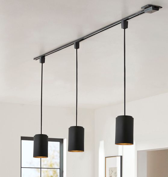 Paige 5" Cylinder Pendant Track Light by Rejuvenation