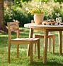 Polson Teak Outdoor Dining Chair
